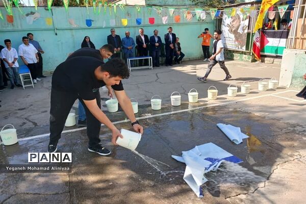 به صدادرآمدن زنگ حمایت از مقاومت مردم فلسطین در اسلامشهر