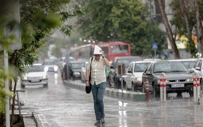 هشدار هواشناسی درخصوص رگبار باران در ۱۴ استان