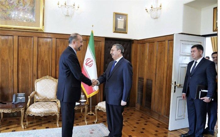 دیدار و گفت‌وگوی وزیر امور خارجه با دستیار ویژه الهام علی‌اف