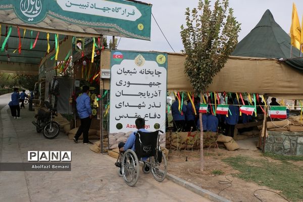 بازدید گروه‌های دانش‌آموزی از موزه دفاع مقدس قم