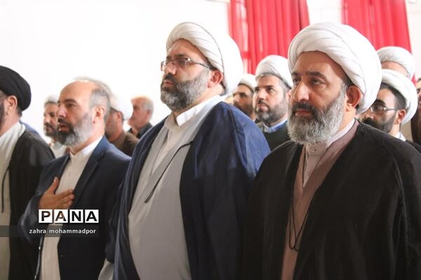 آیین تکریم و معارفه امام جمعه بخش گلستان شهرستان بهارستان