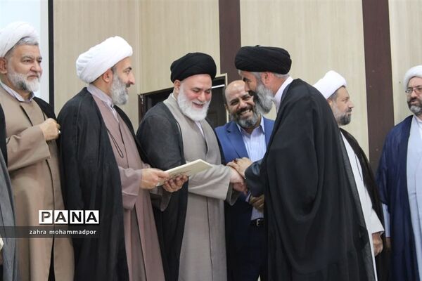 آیین تکریم و معارفه امام جمعه بخش گلستان شهرستان بهارستان