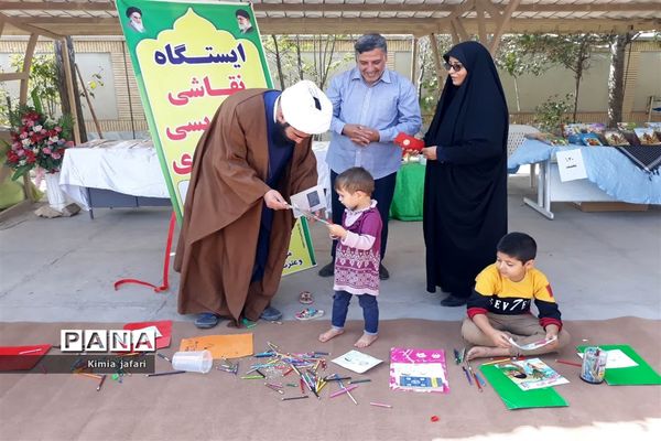افتتاحیه نمایشگاه نوشت افزار ایرانی اسلامی در شهرستان کوهسرخ