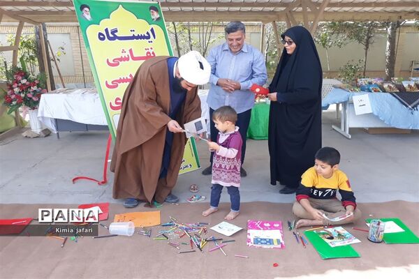 افتتاحیه نمایشگاه نوشت افزار ایرانی اسلامی در شهرستان کوهسرخ
