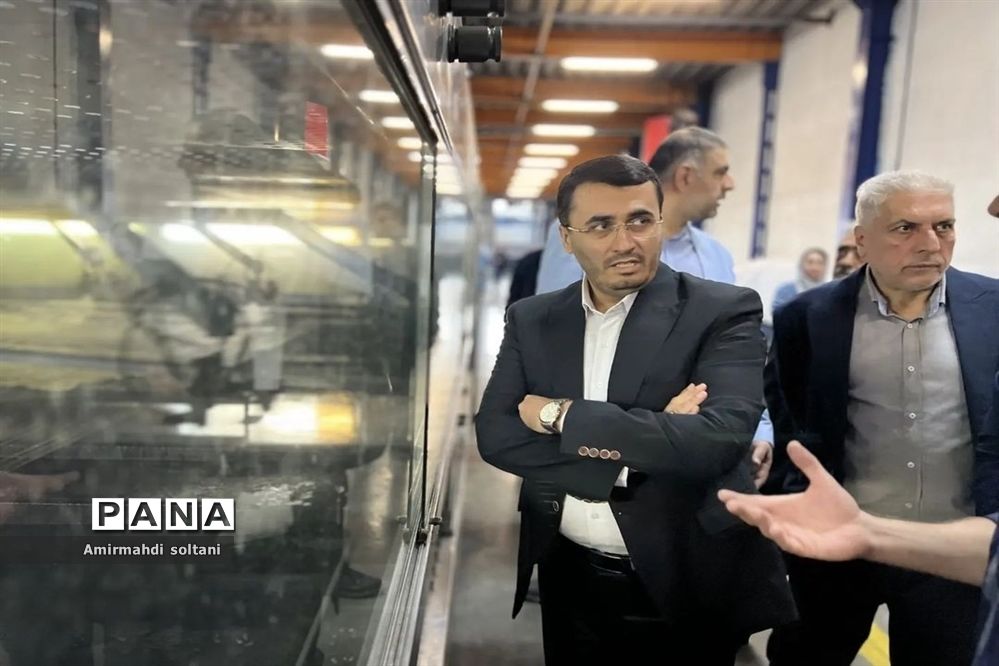 بازدید از کارخانه چرم و نساجی تبریز