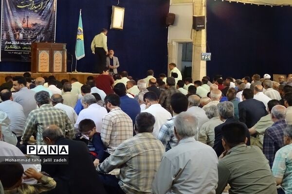 اقامه نماز عبادی و سیاسی جمعه در مصلی پرند