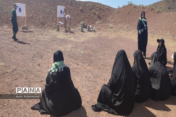 آموزش یگان بسیج و میدان تیر شهرستان رباط‌کریم