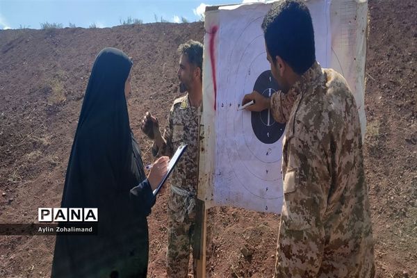 آموزش یگان بسیج و میدان تیر شهرستان رباط‌کریم