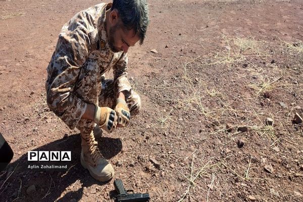 آموزش یگان بسیج و میدان تیر شهرستان رباط‌کریم