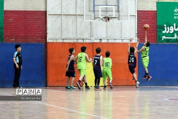 روز آخر مسابقات مینی بسکتبال استان قم