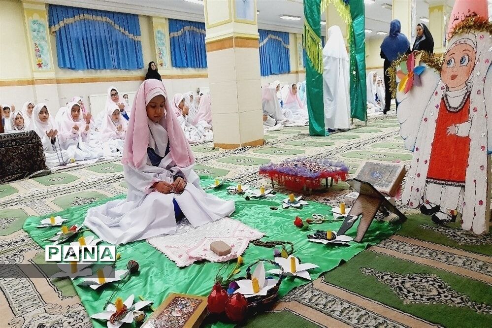 اجرای طرح «نور چشم» در دبستان دخترانه شهید باهنر(۲) ملارد