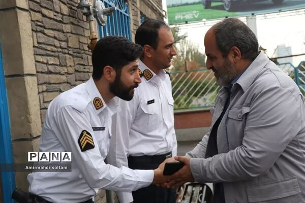 دیدار فرماندار تبریز به‌مناسبت هفته نیروی انتظامی
