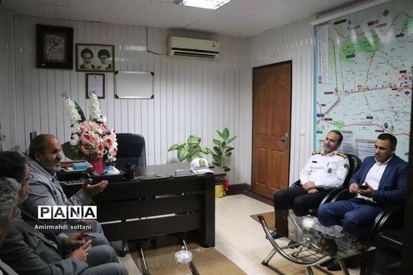 دیدار فرماندار تبریز به‌مناسبت هفته نیروی انتظامی