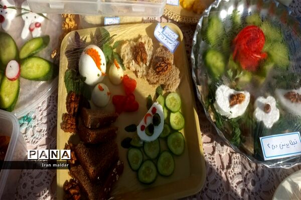 جشنواره صبحانه سالم در دبستان لطیفه