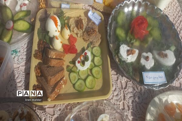 جشنواره صبحانه سالم در دبستان لطیفه
