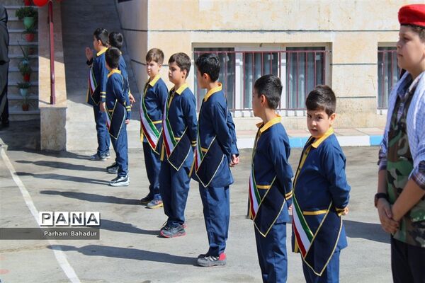 افتتاحیه دبستان پسرانه انجامی با ۷۰۰ دانش‌آموز