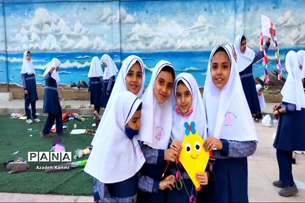 روز جهانی کودک و ساخت بادبادک آرزوها در دبستان شاهد نیک‌اندیشان ناحیه یک