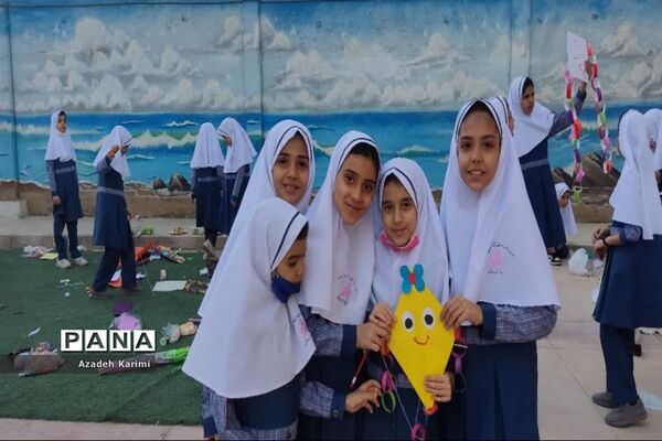 روز جهانی کودک و ساخت بادبادک آرزوها در دبستان شاهد نیک‌اندیشان ناحیه یک