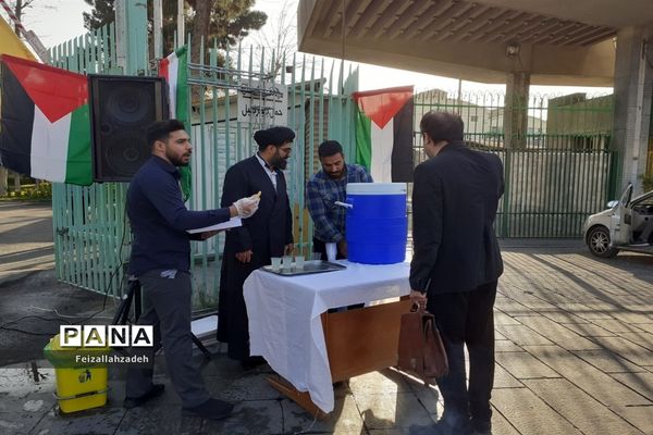 جشن و شادی مردم تهران در خیابان‌ها برای مقاومت فلسطین