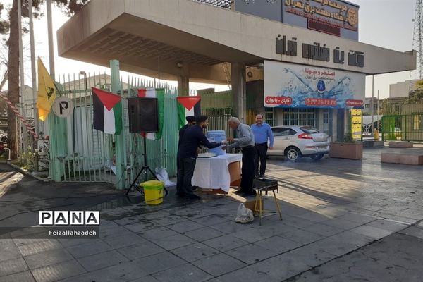 جشن و شادی مردم تهران در خیابان‌ها برای مقاومت فلسطین