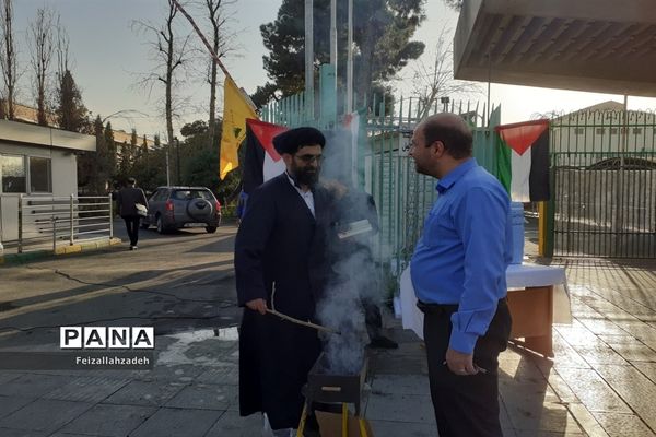 جشن و شادی مردم تهران در خیابان‌ها برای مقاومت فلسطین