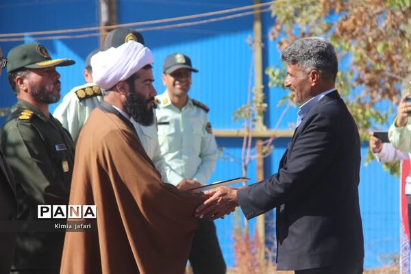 صبحگاه مشترک نیروی انتظامی شهرستان کوهسرخ