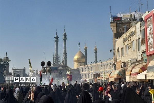 کاروان نمادین ورود حضرت معصومه(س) به قم