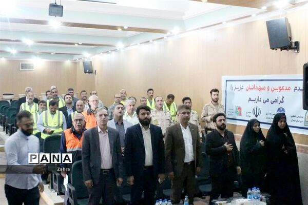 برگزاری همایش استفاده از کلاه ایمنی در هفته نیروی انتظامی شهرستان جوادآباد