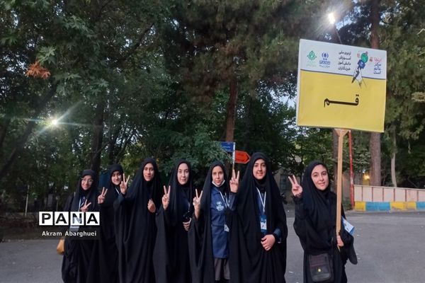 حضور دانش‌آموزخبرنگاران قم در اردوی ملی پانا