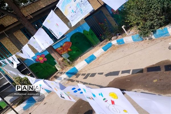 نواختن زنگ همبستگی با مردم فلسطین در شهرستان مانه وسملقان