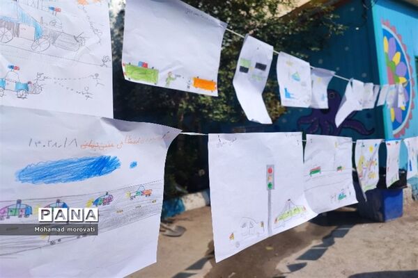 نواختن زنگ همبستگی با مردم فلسطین در شهرستان مانه وسملقان