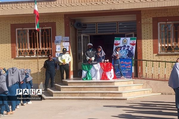 گرامیداشت هفته نیروی انتظامی در خلیل‌آباد