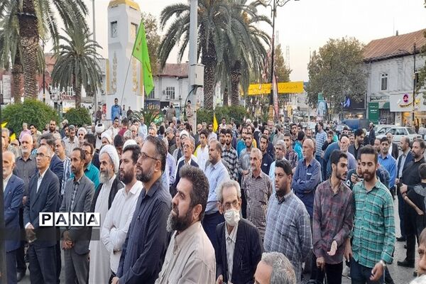جشن بزرگ سلام بر پایان اسرائیل در قائمشهر