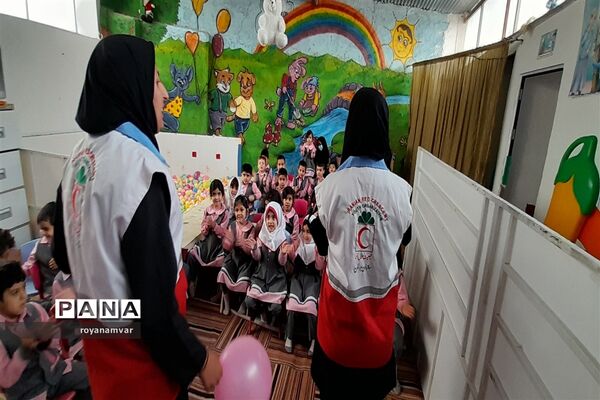 مراسم جشن و مسابقه نقاشی مهد نور به‌مناسبت هفته کودک شهرستان مانه و سملقان