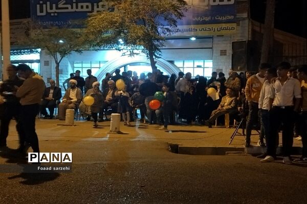 جشن بزرگ حضور حماسی و مردمی جبهه مقاومت فلسطین در تربت جام
