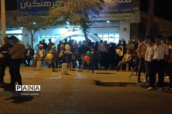 جشن بزرگ حضور حماسی و مردمی جبهه مقاومت فلسطین در تربت جام