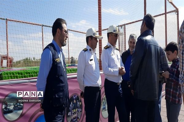 برگزاری مسابقات ورزشی و رالی در هفته انتظامی