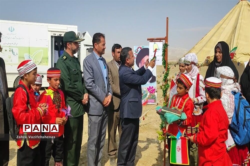 گرامیداشت هفته ملی کودک در مدارس عشایری سیار شهرستان شیروان