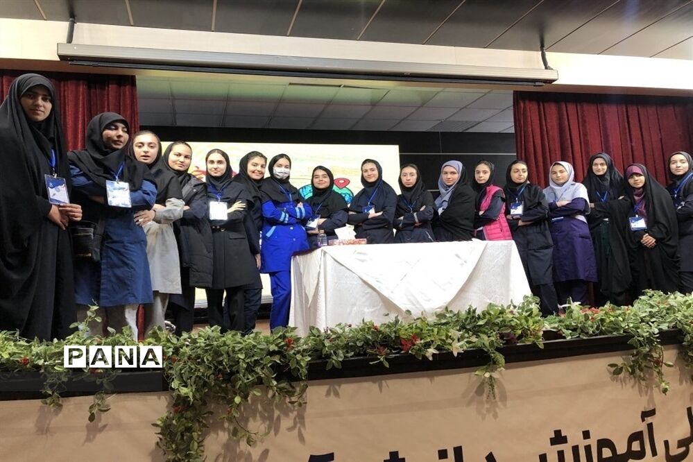 اردوی ملی آموزش دانش‌آموزان خبرنگار پانا در تهران