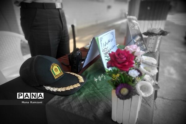 حضور جانشین فرماندهی انتظامی شهرستان کاشمر در دبیرستان الزهرا