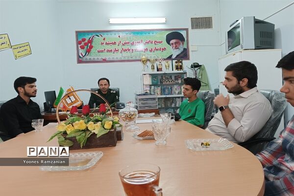 افتتاح پاتوق فرمانده واحدهای بسیج دانش‌آموزی خلیل‌آباد