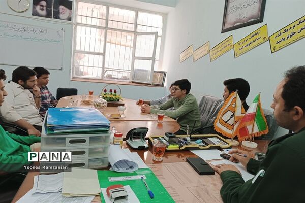 افتتاح پاتوق فرمانده واحدهای بسیج دانش‌آموزی خلیل‌آباد