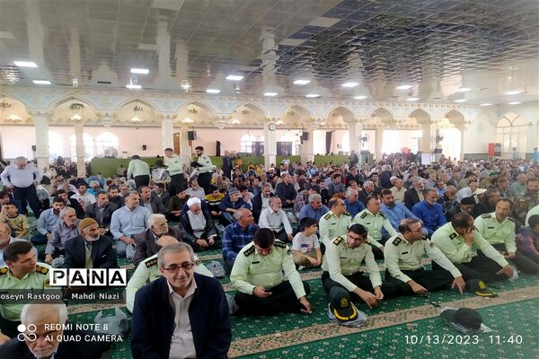 برگزاری نماز جمعه و راهپیمایی حمایت از فلسطین