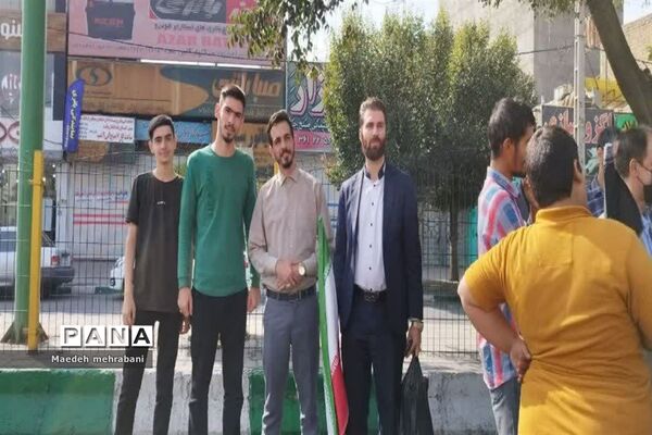 راهپیمایی مردم شهرستان قرچک در حمایت از مردم مظلوم فلسطین
