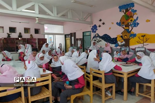 بازدید دانش‌آموزان از کانون پرورشی فکری کودکان دبستان غفاری