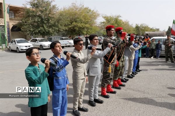 راهپیمایی ضد رژیم صهیونیستی در مهریز