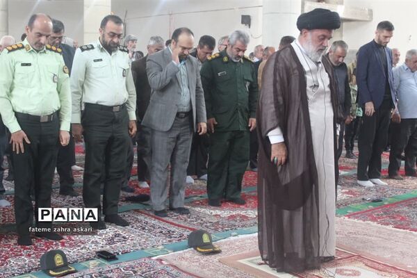 حمایت از مردم فلسطین در نماز جمعه گلوگاه