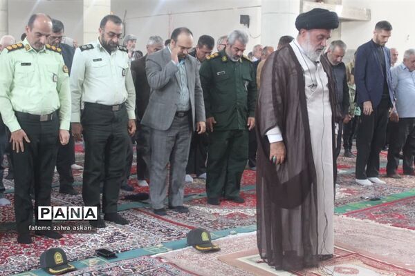 حمایت از مردم فلسطین در نماز جمعه گلوگاه