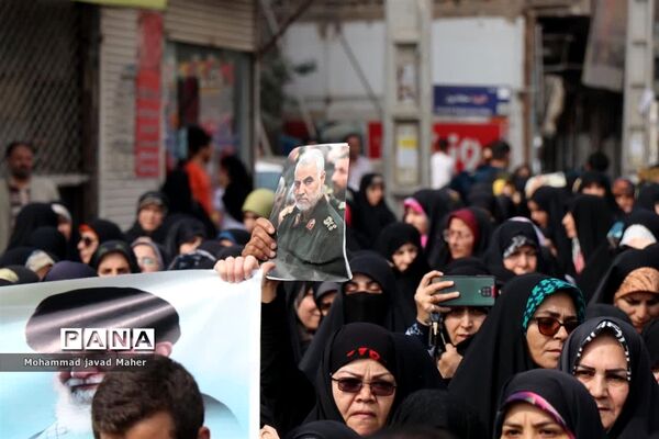فریاد «مرگ بر اسرائیل» در شهرستان قدس طنین انداز شد