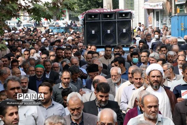 فریاد «مرگ بر اسرائیل» در شهرستان قدس طنین انداز شد